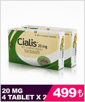Cialis 20 mg 4lü tablet